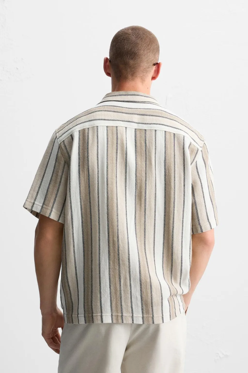 Online CAMISA ESTRUCTURA RAYAS Hombre Camisas