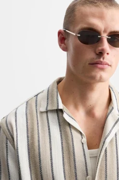 Online CAMISA ESTRUCTURA RAYAS Hombre Camisas