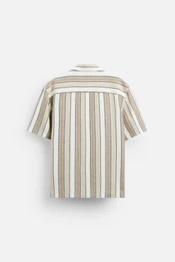 Online CAMISA ESTRUCTURA RAYAS Hombre Camisas