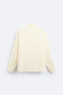 Fashion CAMISA ESTRUCTURA RAYAS Hombre Camisas