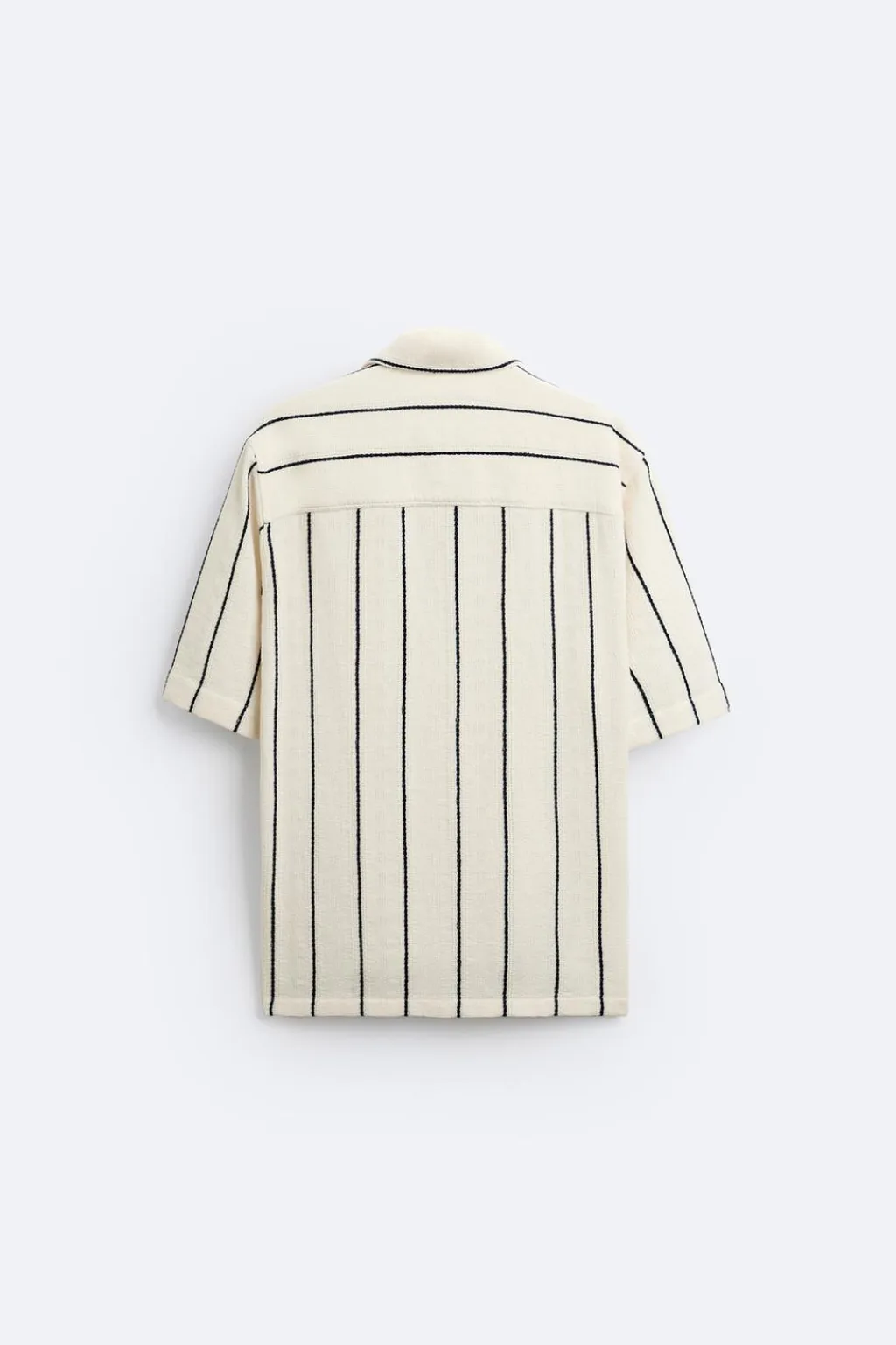 New CAMISA ESTRUCTURA RAYAS Hombre Camisas