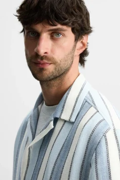 Online CAMISA ESTRUCTURA RAYAS Hombre Camisas