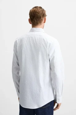 Online CAMISA ESTRUCTURA RAYAS Hombre Camisas