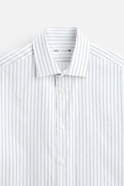 Online CAMISA ESTRUCTURA RAYAS Hombre Camisas