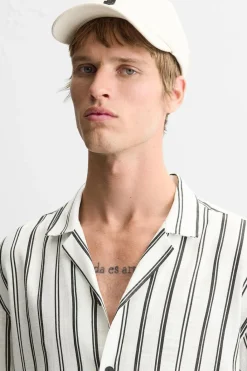 Fashion CAMISA ESTRUCTURA RAYAS Hombre Camisas