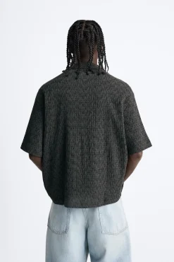 Hot CAMISA ESTRUCTURA TEXTURA Hombre Camisas