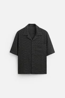 Hot CAMISA ESTRUCTURA TEXTURA Hombre Camisas