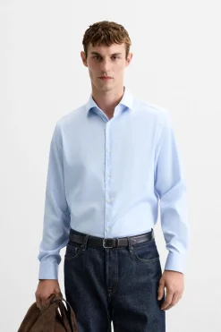 Online CAMISA ESTRUCTURA TWILL Hombre Camisas