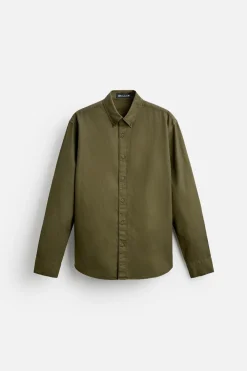 New CAMISA ESTRUCTURA TWILL Hombre Camisas