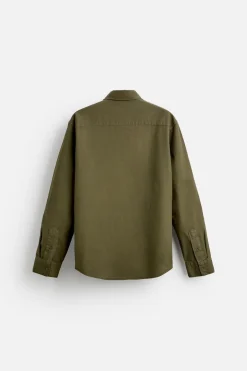 New CAMISA ESTRUCTURA TWILL Hombre Camisas