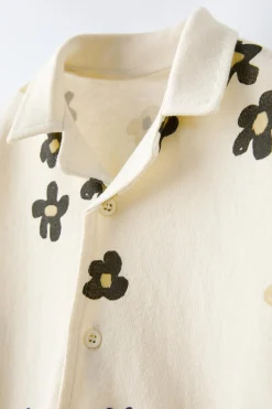 Niños ZARA 1½ - 6 Años·Camisas / Sobrecamisas|6 - 18 Meses·Camisetas<CAMISA FLORES