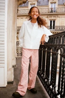 Niños ZARA 6 - 14 Años·Blusas / Camisas<CAMISA FLORES 3D