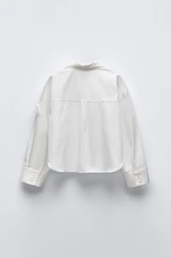 Niños ZARA 6 - 14 Años·Blusas / Camisas<CAMISA FLORES 3D