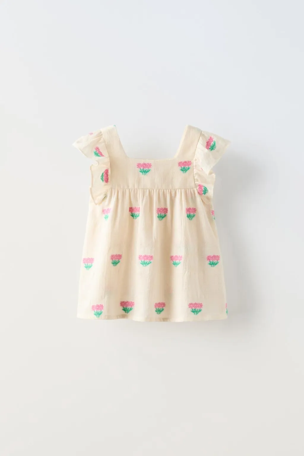 Niños ZARA 1½ - 6 Años·Camisas<CAMISA FLORES JACQUARD