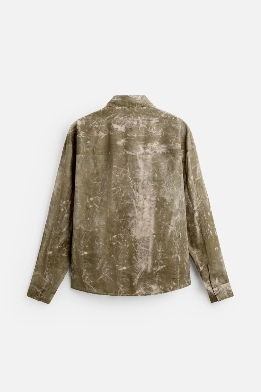 New CAMISA FLUÍDA TIE DYE Hombre Camisas