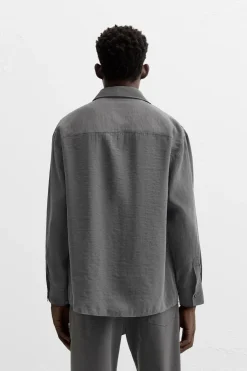 New CAMISA FLUIDA Hombre Camisas