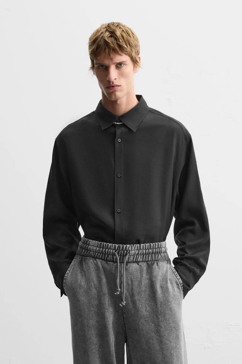 Online CAMISA FLUIDA Hombre Camisas