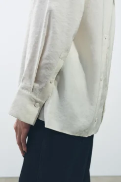 Sale CAMISA FLUIDA BOTONES ZW COLLECTION Mujer Camisas / Blusas