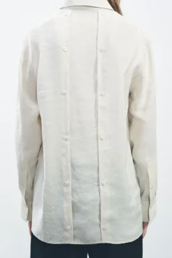 Sale CAMISA FLUIDA BOTONES ZW COLLECTION Mujer Camisas / Blusas