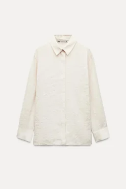 Sale CAMISA FLUIDA BOTONES ZW COLLECTION Mujer Camisas / Blusas