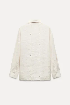 Sale CAMISA FLUIDA BOTONES ZW COLLECTION Mujer Camisas / Blusas