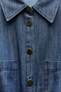 Clearance CAMISA FLUIDA DENIM Z1975 LAZADA Mujer Camisas / Blusas