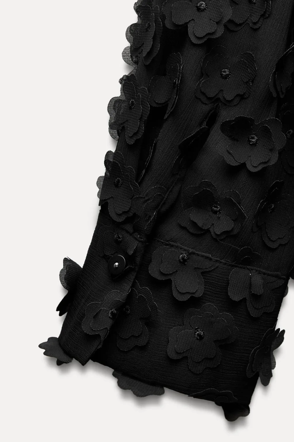 New CAMISA FLUIDA ESTRUCTURA FLORES Mujer Camisas / Blusas