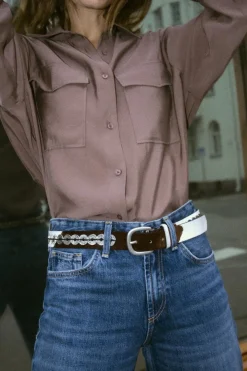 Sale CAMISA FLUIDA OVERSIZE Mujer Camisas / Blusas