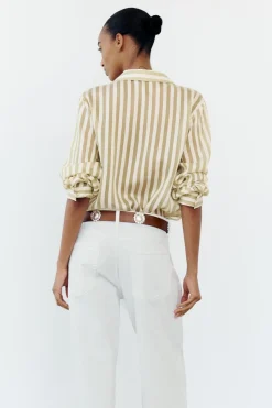 Outlet CAMISA FLUIDA RAYAS Mujer Camisas / Blusas