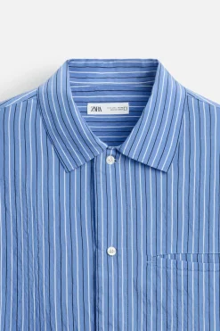 Discount CAMISA FLUIDA RAYAS Hombre Camisas