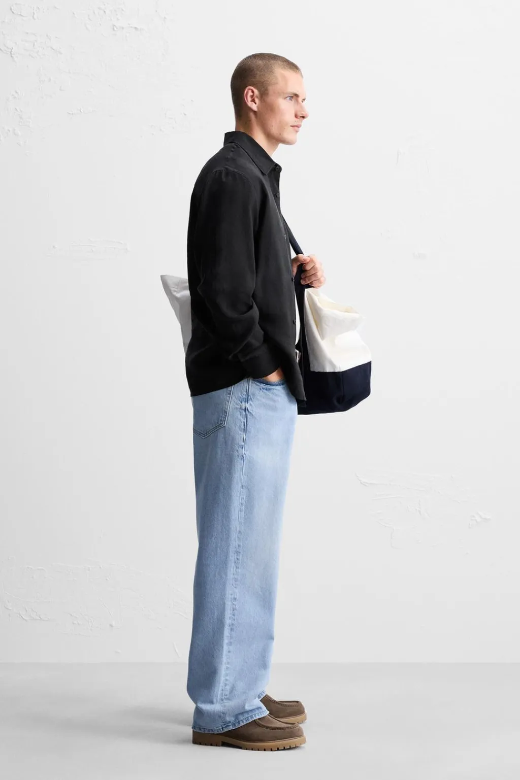 Online CAMISA FLUIDA REGULAR FIT Hombre Camisas