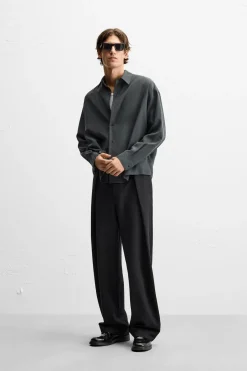 Online CAMISA FLUIDA RELAXED FIT Hombre Camisas