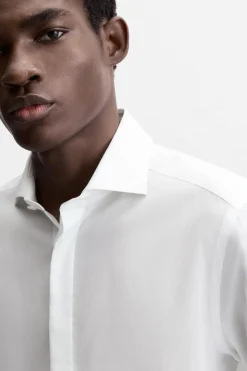 Outlet CAMISA FLUIDA SLIM FIT Hombre Camisas