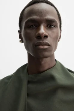 Hot CAMISA FOULARD X NANUSHKA Hombre Camisas