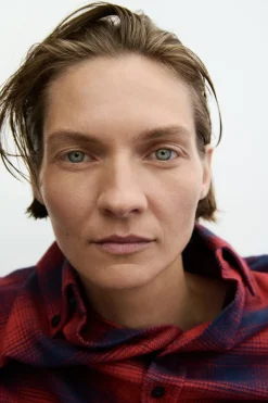 Clearance CAMISA FRANELA CUADROS ZW COLLECTION Mujer Camisas / Blusas