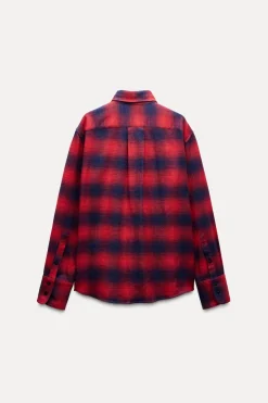 Clearance CAMISA FRANELA CUADROS ZW COLLECTION Mujer Camisas / Blusas