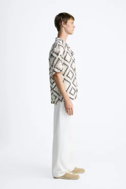 Best CAMISA JACQUARD CALADOS Hombre Camisas