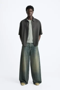 Clearance CAMISA JACQUARD CON LYOCELL Hombre Camisas