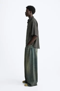 Clearance CAMISA JACQUARD CON LYOCELL Hombre Camisas