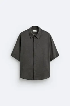 Clearance CAMISA JACQUARD CON LYOCELL Hombre Camisas