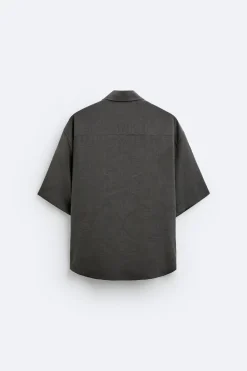 Clearance CAMISA JACQUARD CON LYOCELL Hombre Camisas