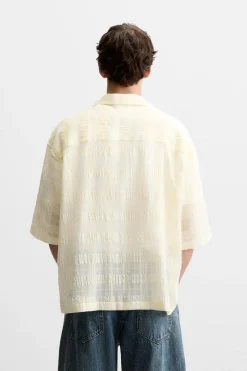 Online CAMISA JACQUARD CUADROS Hombre Camisas