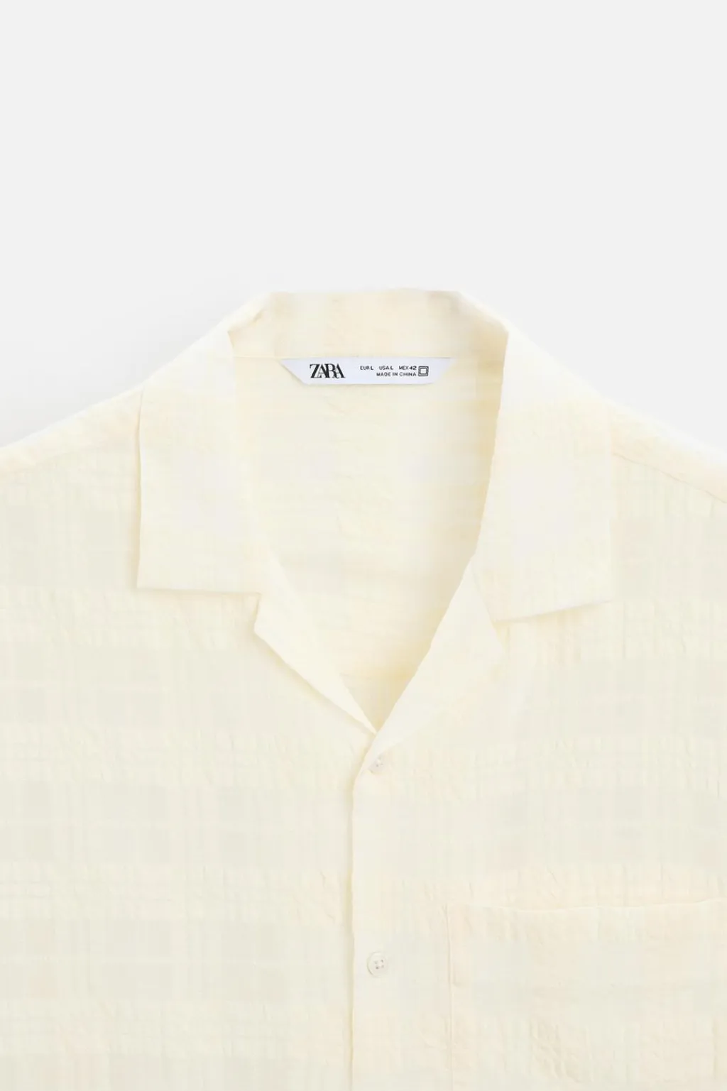 Online CAMISA JACQUARD CUADROS Hombre Camisas