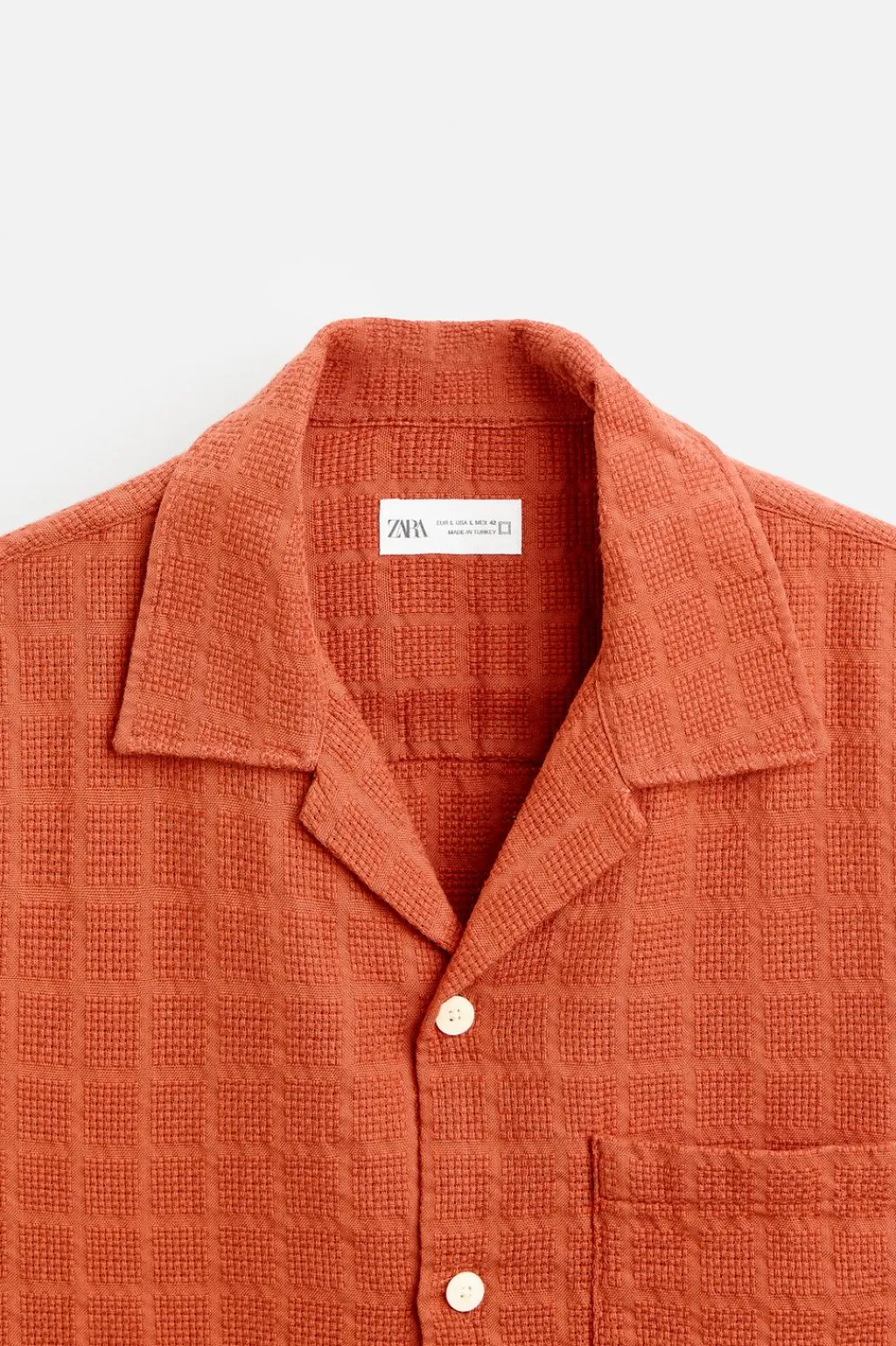 Online CAMISA JACQUARD GEOMÉTRICO Hombre Camisas