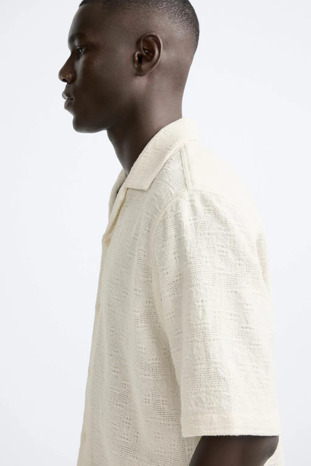 Online CAMISA JACQUARD GEOMÉTRICO Hombre Camisas