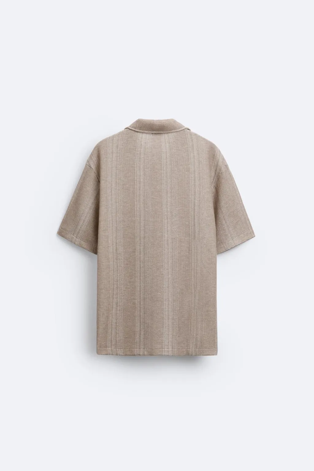 New CAMISA JACQUARD RAYAS Hombre Camisas