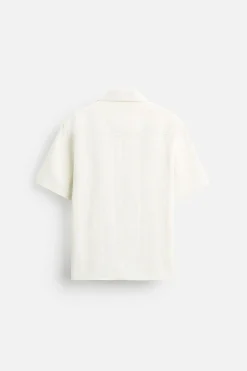 Fashion CAMISA JACQUARD RAYAS Hombre Camisas