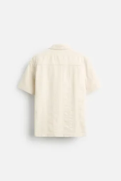 Sale CAMISA JACQUARD RAYAS Hombre Camisas