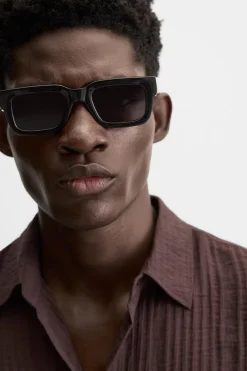 New CAMISA JACQUARD RAYAS Hombre Camisas