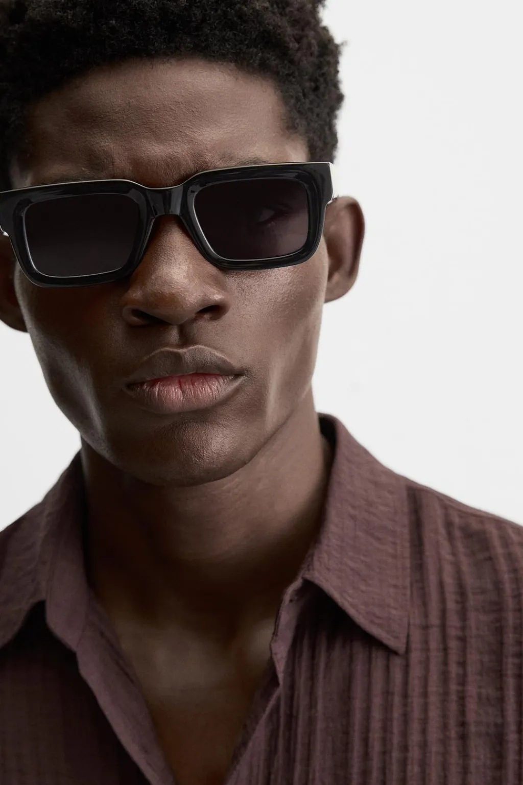 New CAMISA JACQUARD RAYAS Hombre Camisas